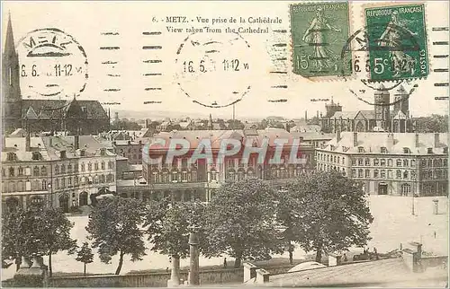 Cartes postales Metz Vue prise de la Cathedrale