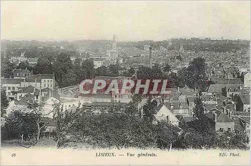 Cartes postales Lisieux Vue Generale