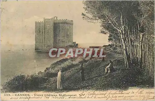 Cartes postales Cannes Vieux Chateau St Honorat