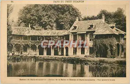 Ansichtskarte AK Parc du Petit Trianon Maison de la Reine