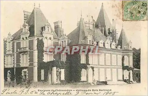 Cartes postales Environs de Chateaudun Chateau de Bois Bertrand