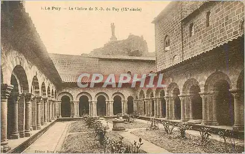 Cartes postales Le Puy Le Cloitre de N D du Puy (IXe siecle)
