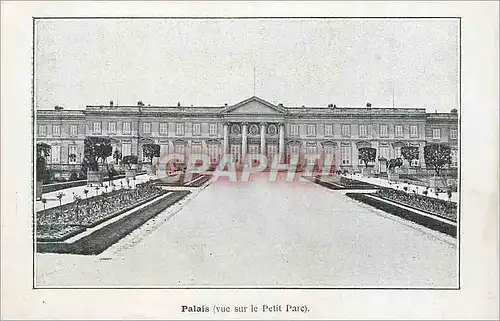 Ansichtskarte AK Palais (vue sur le Petit Parc) Compiegne