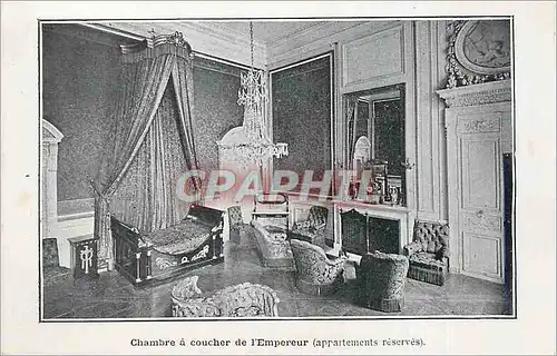 Cartes postales Chambre a Coucher de l'Empereur (Appartements Reserves)  Compiegne