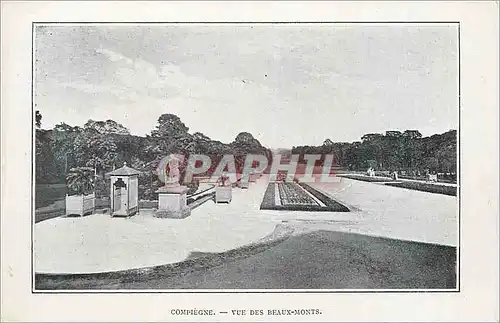 Cartes postales Compiegne Vue des Deaux Monts