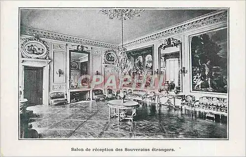 Cartes postales Salon de Reception des Souverains Etrangers Compiegne