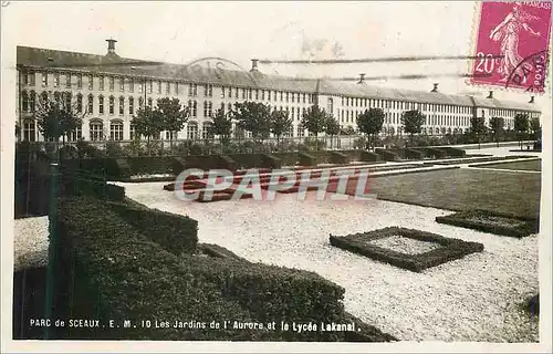 Cartes postales moderne Parc de Sceaux Les Jardins de l'Aurore et le Lycee Lakanal