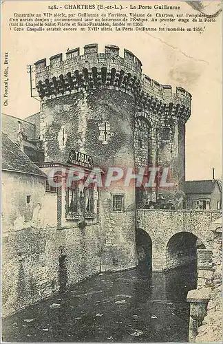 Cartes postales Chartres (E et L) La Porte Guillaume