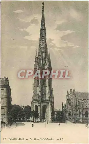 Cartes postales Bordeaux La Tour Saint Michel