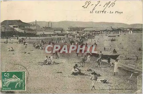 Cartes postales Cette La Plage