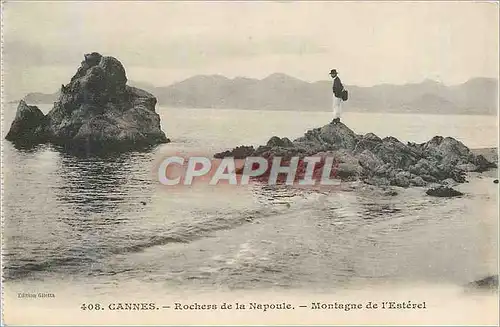 Cartes postales Cannes Rochers de la Napoule Montagne de l'Esterel