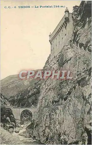 Cartes postales Urdos Le Portalet