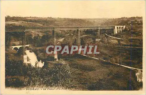 Cartes postales Busseau Le Viaduc et le Pont