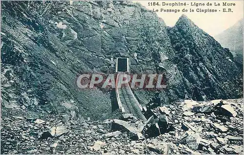 Cartes postales Dauphine Ligne de la Mure Le Passage de la Clapisse