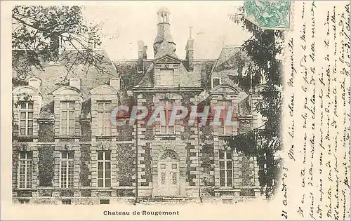 Cartes postales Chateau de Rougemont (carte 1900)