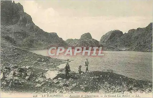 Cartes postales Le Dauphine Ascension de Chamrousse Le Grand Lac Robert