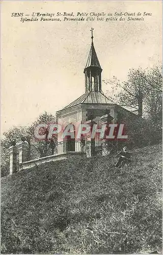 Cartes postales Sens L'ermitage Saint Paul Petite Chapelle au Sud Ouest de Sens