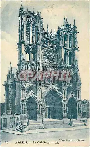 Cartes postales Amiens La Cathedrale