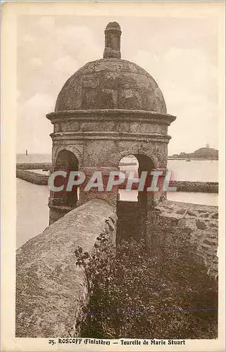 Ansichtskarte AK Roscoff (Finistere) Tourelle de Marie Stuart