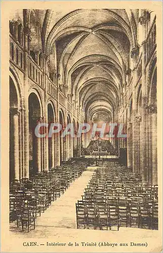 Ansichtskarte AK Caen Interieur de la Trinite (Abbaye aux Dames)