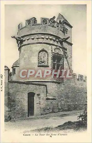 Cartes postales Caen La Tour des Gens d'Armes