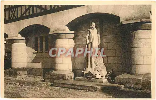 Cartes postales Rouen (Seine Inferieure) La Douce France Place du Marche Jeanne d'Arc sur son Bucher