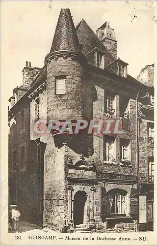 Cartes postales Guingamp Maison de la Duchesse Anne