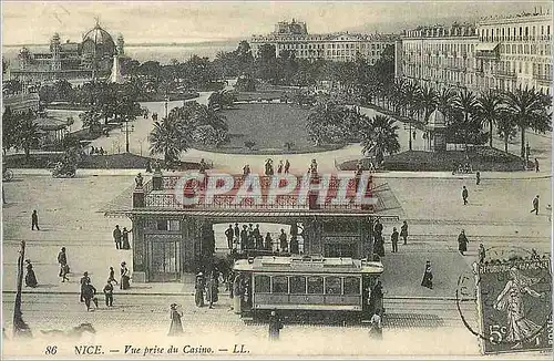 REPRO Nice Vue prise du Casino Tramway