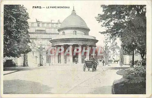 Cartes postales Paris Le Parc Monceau