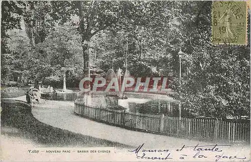 Ansichtskarte AK Vichy Nouveau Parc Bassin des Cygnes