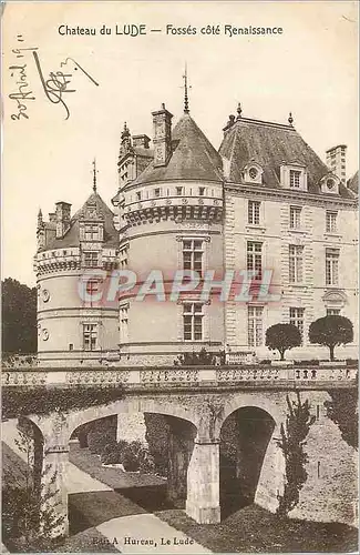 Ansichtskarte AK Chateau du Lude Fosses cote Renaissance