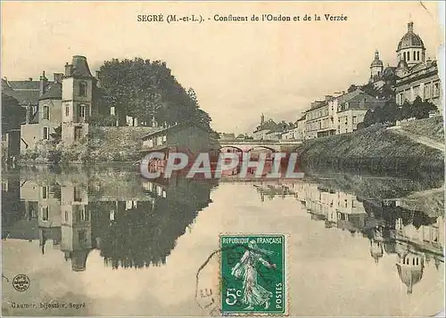 Cartes postales Segre M et L Confluent de l Ondon et la Verzee