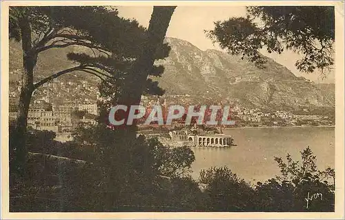 Cartes postales Cote d Azur Monte Carlo Alpes Maritimes Vue generale prise de Monaco