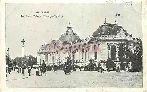 Ansichtskarte AK Paris Le Petit Palais Champs Elysees