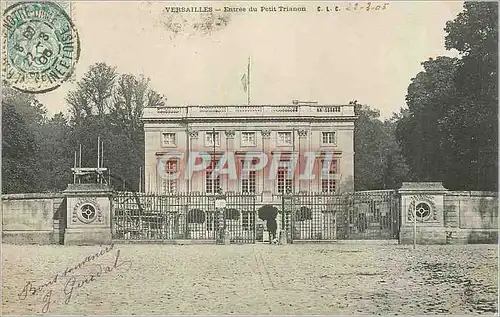 Ansichtskarte AK Versailles Entree du Petit Trianon
