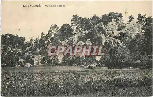 Cartes postales Le Vaudoue Quelques Roches