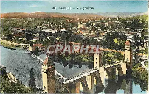 Cartes postales Cahors Vue generale