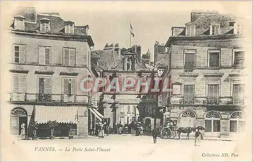 Cartes postales Vannes La Porte Saint Vincent (carte 1900)