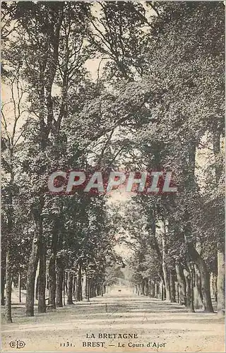 Cartes postales La Bretagne Brest La Cours d A Jor