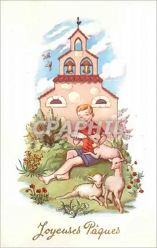 Cartes postales Joyeuses Paques