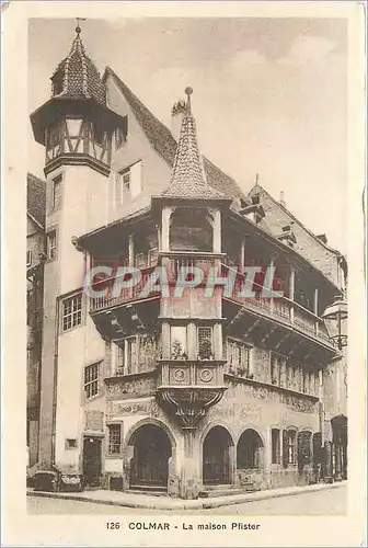 Cartes postales Colmar La maison Pfister