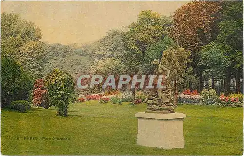 Cartes postales Paris Parc Monceau