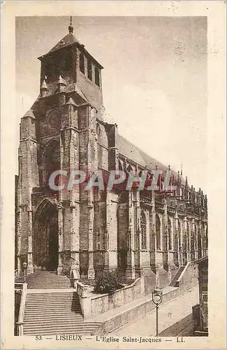 Cartes postales Lisieux L Eglise Saint Jacques