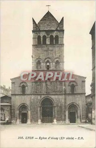 Ansichtskarte AK Lyon Eglise d Ainay xi siecle