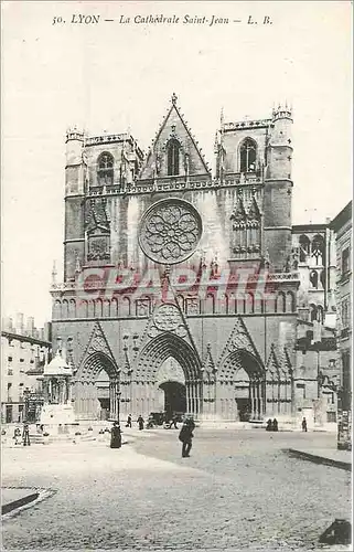 Cartes postales Lyon La Cathedrale Saint Jean