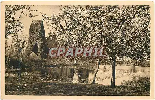 Cartes postales moderne La Douce France Normandie Vieux Manoir sous les pommiers en fleurs Cote de Grace Route de Honfle