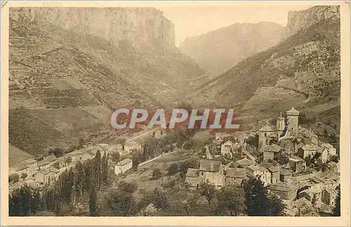 Ansichtskarte AK Gorges du Tarn Peyreleau le Rozier et Vallee de la Jonte