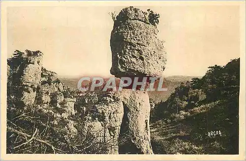 Cartes postales Montpellier le Vieux Le Champignon