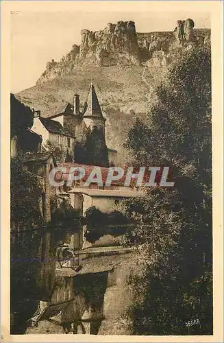 Cartes postales Gorges du Tarn Florac L Ancien Chateau