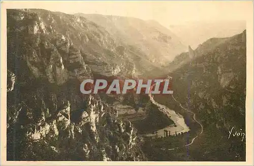 Cartes postales la Douce France Gorges du Tarn Le Point Sublime